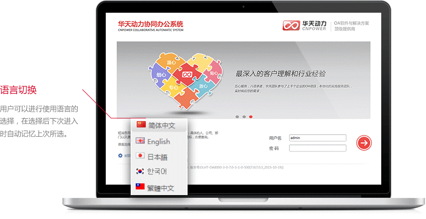 華天動(dòng)力協(xié)同OA系統(tǒng)助力新李汽車零部件開啟多語言智慧管理